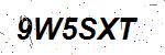 CAPTCHA verification image containing distorted text characters