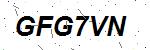 CAPTCHA verification image containing distorted text characters