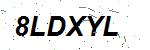 CAPTCHA verification image containing distorted text characters