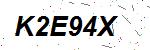 CAPTCHA verification image containing distorted text characters