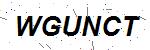 CAPTCHA verification image containing distorted text characters
