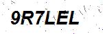 CAPTCHA verification image containing distorted text characters