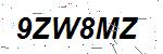 CAPTCHA verification image containing distorted text characters