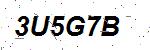 CAPTCHA verification image containing distorted text characters