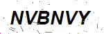 CAPTCHA verification image containing distorted text characters