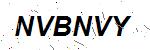 CAPTCHA verification image containing distorted text characters
