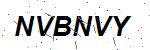 CAPTCHA verification image containing distorted text characters