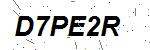 CAPTCHA verification image containing distorted text characters