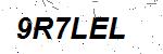 CAPTCHA verification image containing distorted text characters