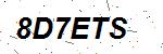 CAPTCHA verification image containing distorted text characters