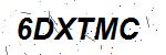 CAPTCHA verification image containing distorted text characters