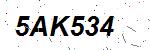 CAPTCHA verification image containing distorted text characters
