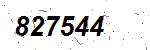 CAPTCHA verification image containing distorted text characters