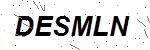 CAPTCHA verification image containing distorted text characters