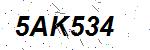CAPTCHA verification image containing distorted text characters