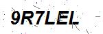 CAPTCHA verification image containing distorted text characters