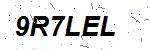 CAPTCHA verification image containing distorted text characters