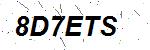 CAPTCHA verification image containing distorted text characters