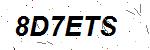 CAPTCHA verification image containing distorted text characters