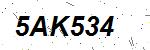 CAPTCHA verification image containing distorted text characters