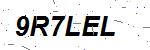CAPTCHA verification image containing distorted text characters