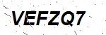 CAPTCHA verification image containing distorted text characters