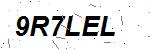CAPTCHA verification image containing distorted text characters