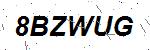 CAPTCHA verification image containing distorted text characters