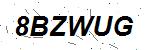 CAPTCHA verification image containing distorted text characters