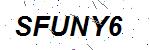 CAPTCHA verification image containing distorted text characters