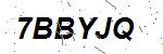 CAPTCHA verification image containing distorted text characters