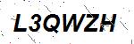 CAPTCHA verification image containing distorted text characters