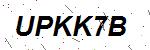 CAPTCHA verification image containing distorted text characters