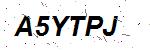CAPTCHA verification image containing distorted text characters