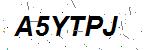 CAPTCHA verification image containing distorted text characters