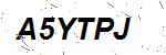 CAPTCHA verification image containing distorted text characters