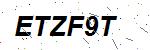 CAPTCHA verification image containing distorted text characters