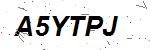 CAPTCHA verification image containing distorted text characters