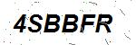 CAPTCHA verification image containing distorted text characters