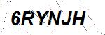 CAPTCHA verification image containing distorted text characters