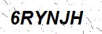 CAPTCHA verification image containing distorted text characters