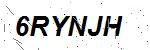 CAPTCHA verification image containing distorted text characters