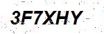 CAPTCHA verification image containing distorted text characters