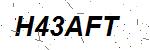 CAPTCHA verification image containing distorted text characters