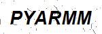 CAPTCHA verification image containing distorted text characters