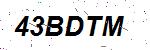 CAPTCHA verification image containing distorted text characters