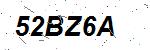 CAPTCHA verification image containing distorted text characters