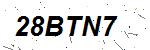 CAPTCHA verification image containing distorted text characters