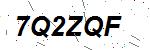CAPTCHA verification image containing distorted text characters