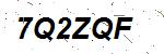 CAPTCHA verification image containing distorted text characters